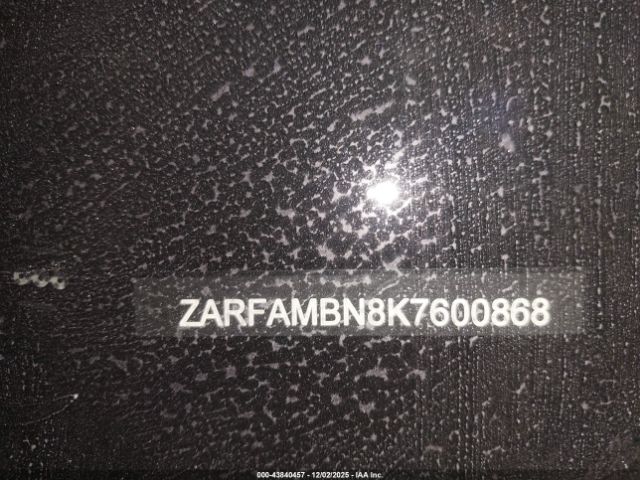 2019 ALFA ROMEO GIULIA ZARFAMBN8K7600868 Photo 8