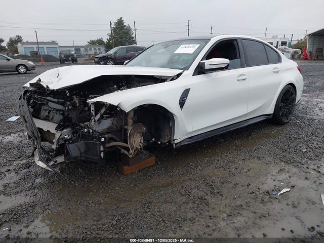 2021 Bmw M3 Sedan მანქანა იყიდება აუქციონზე, vin: WBS53AY09MFL28827, აუქციონის ნომერი: 43840491