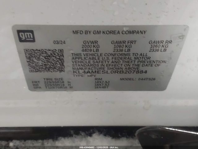 2024 BUICK ENCORE GX KL4AMESL0RB207884 Photo 8