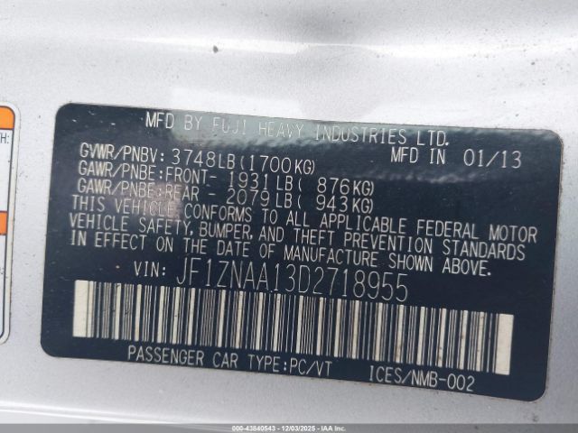 2013 SCION FR-S JF1ZNAA13D2718955 Photo 8