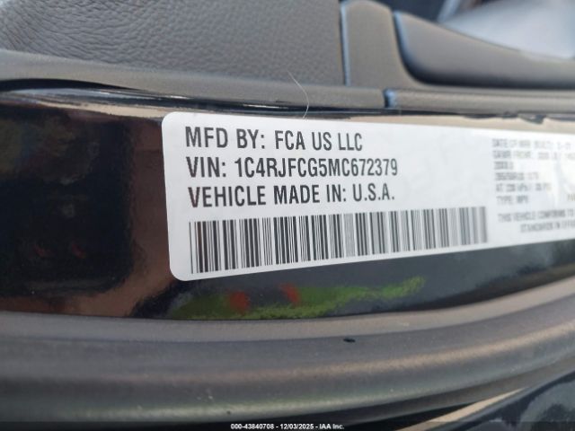 2021 JEEP GRAND CHEROKEE 1C4RJFCG5MC672379 Photo 8