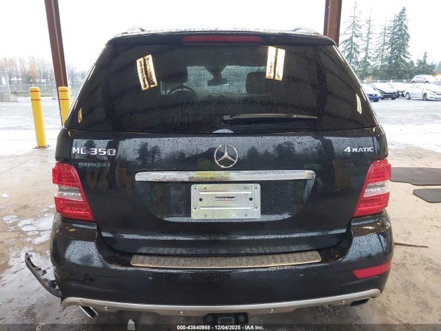 Продаж на аукціоні авто 2011 Mercedes-benz Ml 350 4matic, vin: 4JGBB8GB0BA749060, номер лоту: 43840988