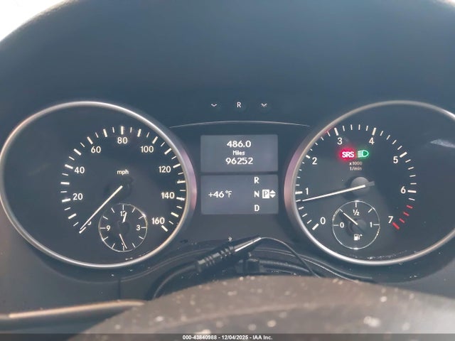 Продаж на аукціоні авто 2011 Mercedes-benz Ml 350 4matic, vin: 4JGBB8GB0BA749060, номер лоту: 43840988