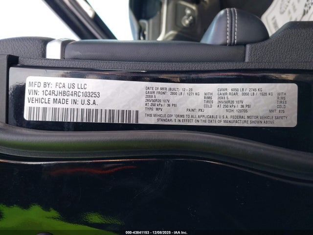 2024 JEEP GRAND CHEROKEE 1C4RJHBG4RC103253 Photo 8