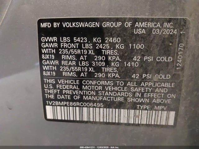 2024 VOLKSWAGEN ID.4 1V2BMPE86RC006495 Photo 8