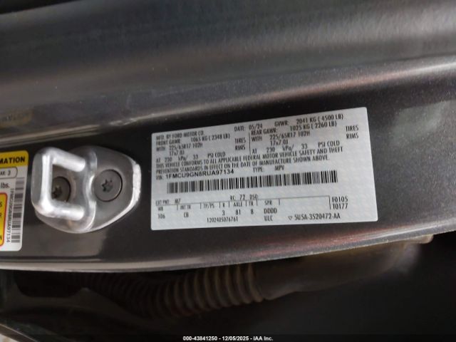 2024 FORD ESCAPE 1FMCU9GN8RUA97134 Photo 8