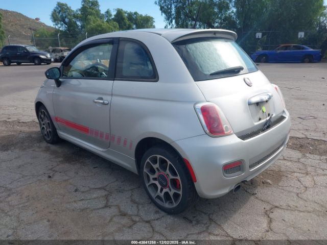 2012 FIAT 500 3C3CFFBR5CT140258 Photo 2