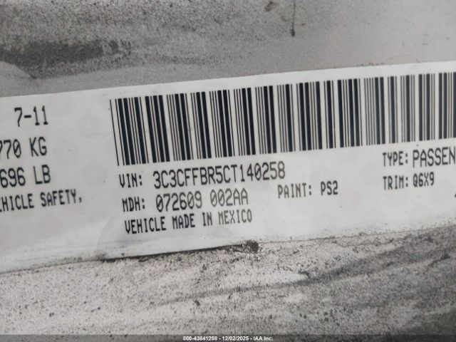 2012 FIAT 500 3C3CFFBR5CT140258 Photo 8