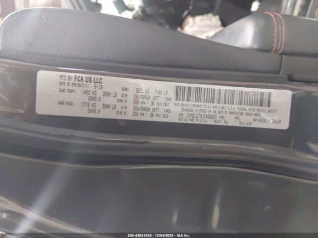 2018 DODGE DURANGO 1C4SDJCT0JC456623 Photo 8