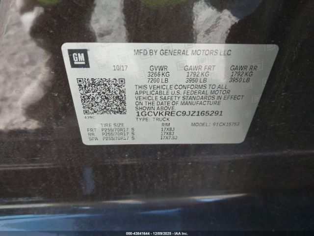 2018 CHEVROLET SILVERADO 1500 1GCVKREC9JZ165291 Photo 8