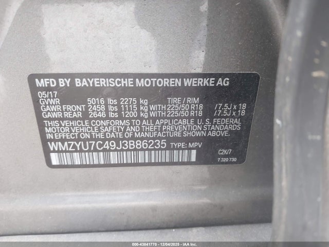 2018 MINI E COUNTRYMAN WMZYU7C49J3B86235 Photo 8