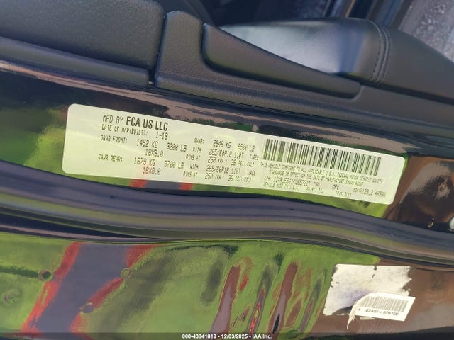 2019 JEEP GRAND CHEROKEE 1C4RJEBG1KC657211 Photo 8