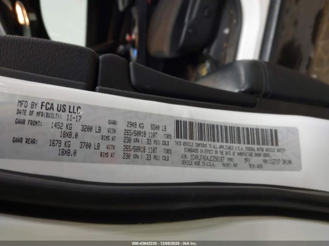 2018 JEEP GRAND CHEROKEE 1C4RJFAG4JC258167 Photo 8