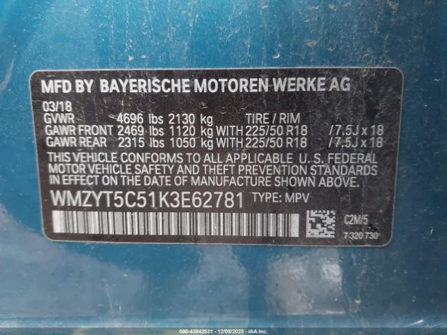 2019 MINI COUNTRYMAN WMZYT5C51K3E62781 Photo 8