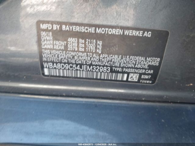 2018 BMW 330I WBA8D9C54JEM32983 Photo 8