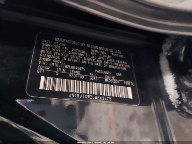 2020 NISSAN ROGUE SPORT JN1BJ1CW2LW643675 Photo 8