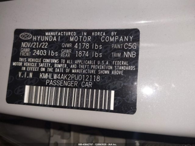 2023 HYUNDAI ELANTRA N KMHLW4AK2PU012118 Photo 8