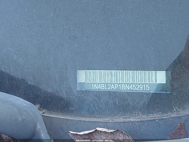 2011 NISSAN ALTIMA 1N4BL2AP1BN452915 Photo 8