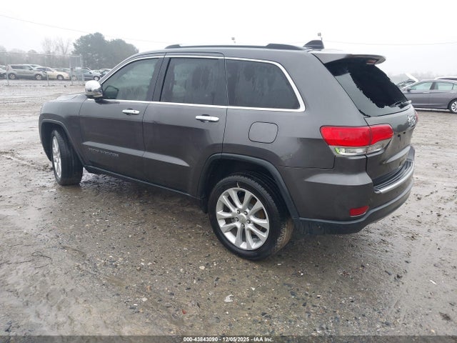 Aukcja sprzedaży 2017 Jeep Grand Cherokee Limited 4x2, vin: 1C4RJEBG0HC950171, numer aukcji: 43843090
