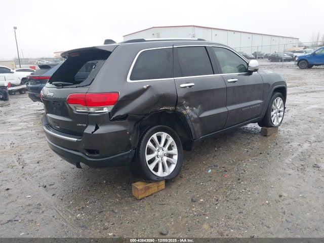 Aukcja sprzedaży 2017 Jeep Grand Cherokee Limited 4x2, vin: 1C4RJEBG0HC950171, numer aukcji: 43843090