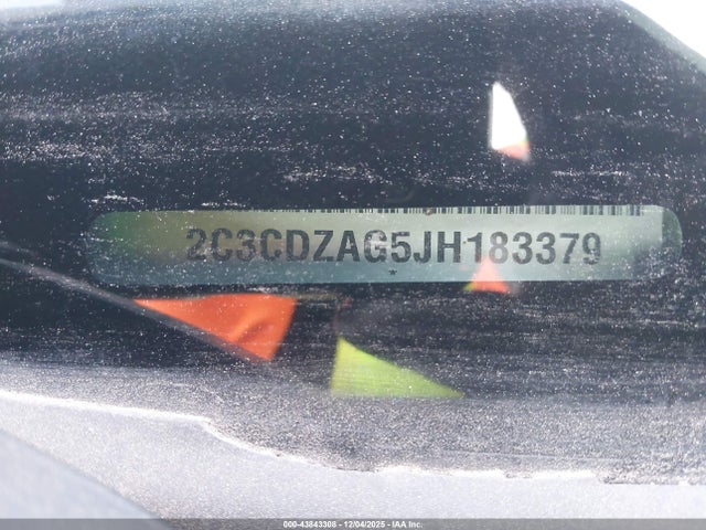 Dodge Challenger Sxt Plus 2018 2C3CDZAG5JH183379 Image 9
