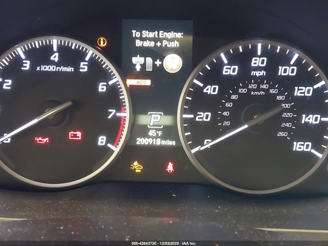 43843720 :رقم المزاد ، 5J8TB4H70HL017456 vin ، 2017 Acura Rdx Advance Package مزاد بيع