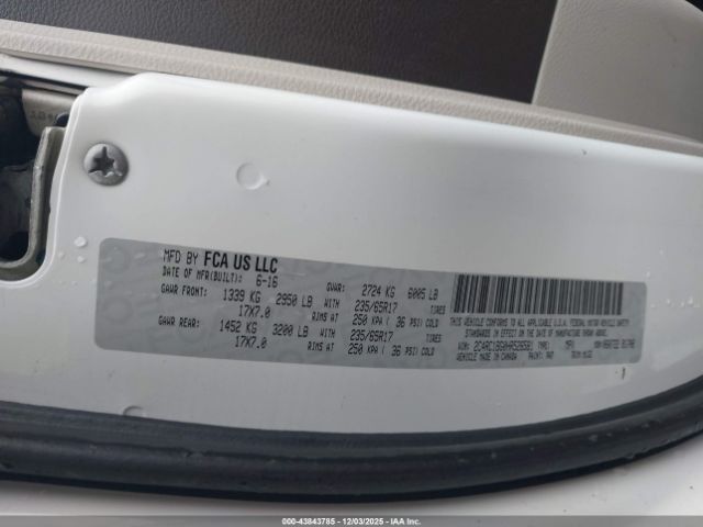 2017 CHRYSLER PACIFICA 2C4RC1BG0HR526581 Photo 8