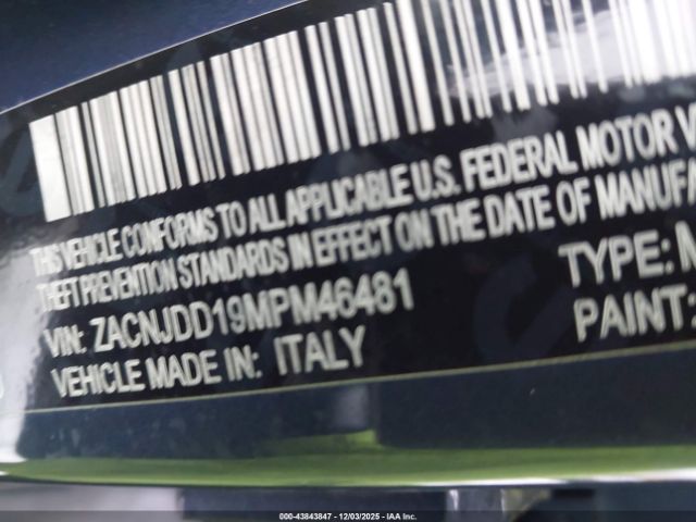 2021 JEEP RENEGADE ZACNJDD19MPM46481 Photo 8