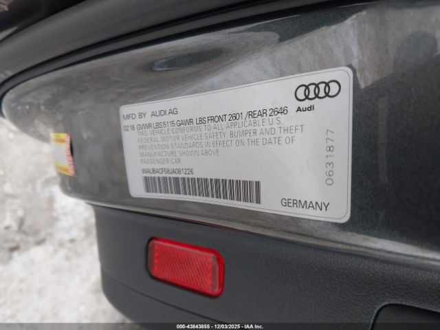 2018 AUDI S5 WAUB4CF58JA081226 Photo 8