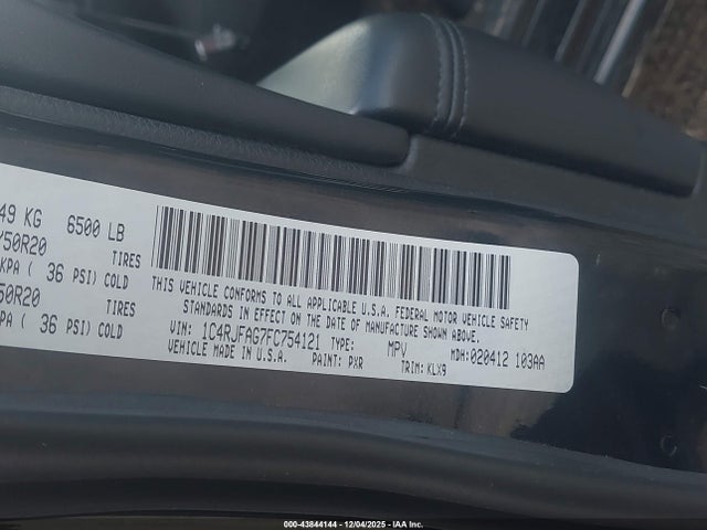 2015 JEEP GRAND CHEROKEE 1C4RJFAG7FC754121 Photo 8