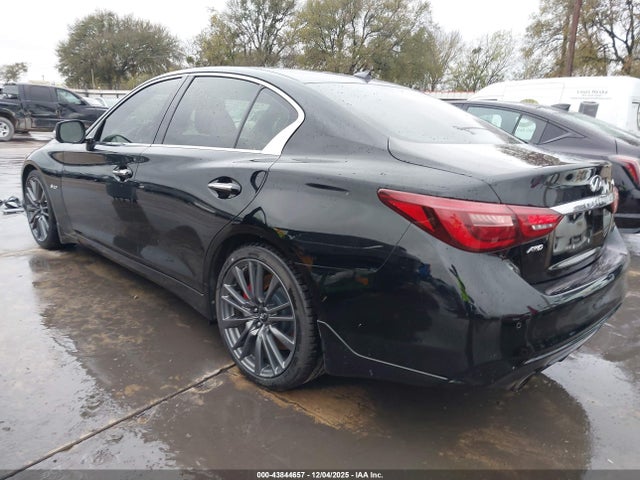 Продажа на аукционе авто 2018 Infiniti Q50 3.0t Red Sport 400, vin: JN1FV7AP5JM461546, номер лота: 43844657