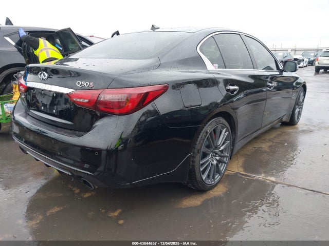 Продажа на аукционе авто 2018 Infiniti Q50 3.0t Red Sport 400, vin: JN1FV7AP5JM461546, номер лота: 43844657