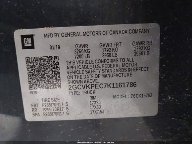 2019 CHEVROLET SILVERADO 1500 LD 2GCVKPEC7K1161786 Photo 8