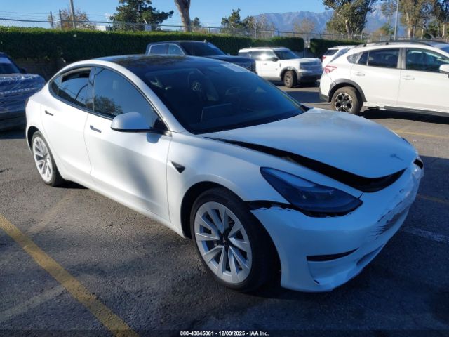 2022 TESLA MODEL 3 5YJ3E1EB6NF321855