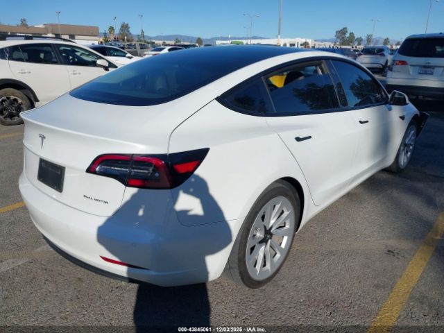 2022 TESLA MODEL 3 5YJ3E1EB6NF321855 Photo 3