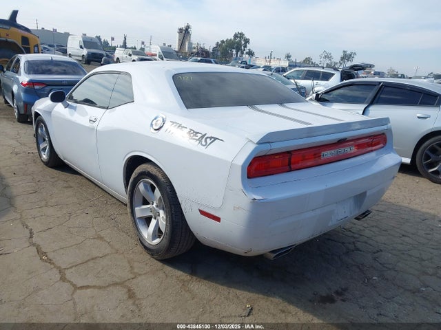 2013 DODGE CHALLENGER 2C3CDYAG9DH704666 Photo 2