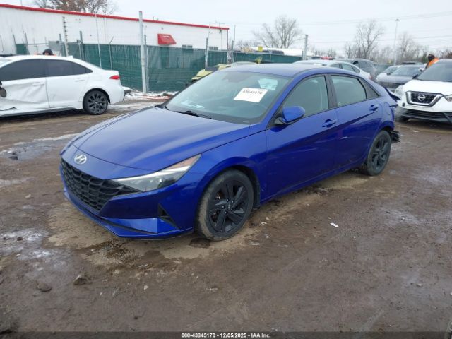 2021 HYUNDAI ELANTRA KMHLM4AG1MU130156 Photo 1