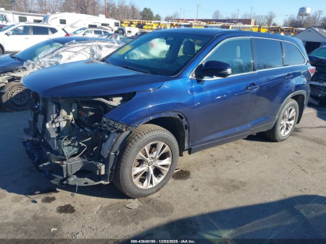 2016 TOYOTA HIGHLANDER 5TDBKRFH6GS338918 Photo 1