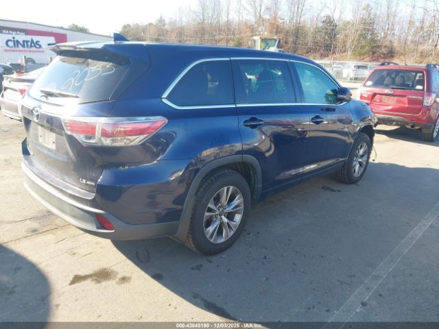 2016 TOYOTA HIGHLANDER 5TDBKRFH6GS338918 Photo 3