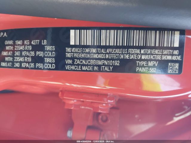 2021 JEEP RENEGADE ZACNJCBB8MPN10192 Photo 8