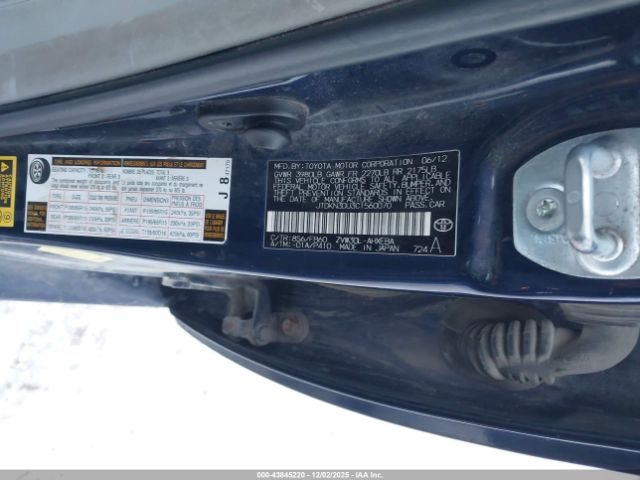 2012 TOYOTA PRIUS JTDKN3DU3C1560070 Photo 8