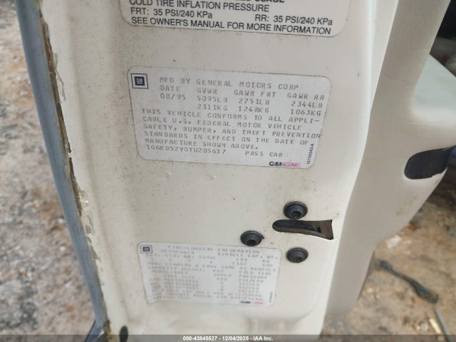 1996 CADILLAC DEVILLE 1G6KD52Y0TU205637 Photo 8