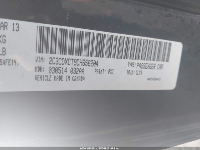 Aukcja sprzedaży 2013 Dodge Charger R/t Plus, vin: 2C3CDXCT9DH656204, numer aukcji: 43845531