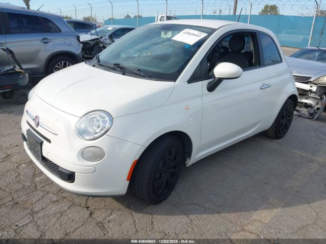 2012 FIAT 500 3C3CFFAR8CT183803 Photo 1