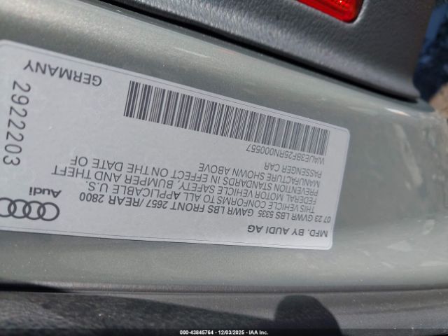 2024 AUDI A6 WAUE3BF25RN000557 Photo 8