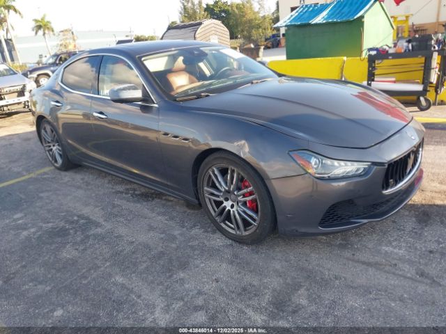 2017 MASERATI GHIBLI ZAM57RSA6H1216559