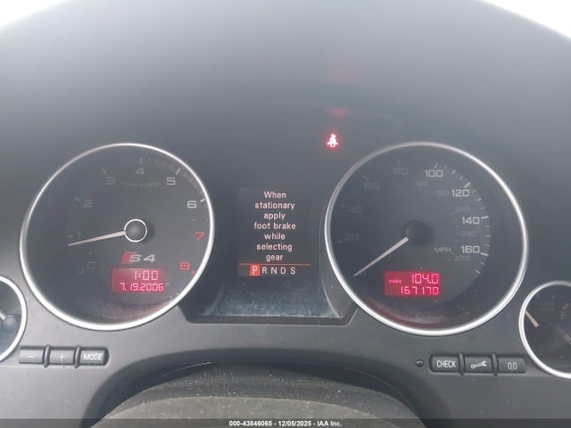 2008 AUDI S4 WUARL48H38K900152 Photo 6