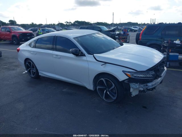 2021 HONDA ACCORD 1HGCV1F49MA113509