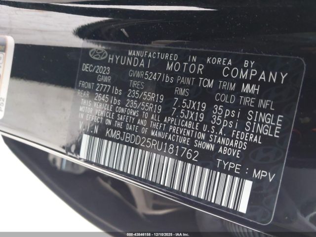 2024 HYUNDAI TUCSON PLUG-IN HYBRID KM8JBDD25RU181762 Photo 8