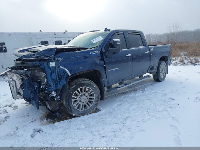 2GC4YVEY8N1219175 Chevrolet Silverado 3500hd 4wd Standard Bed High Country